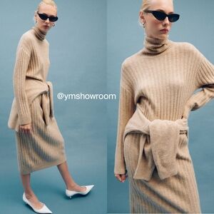 MANGO SWEATER DRESS
